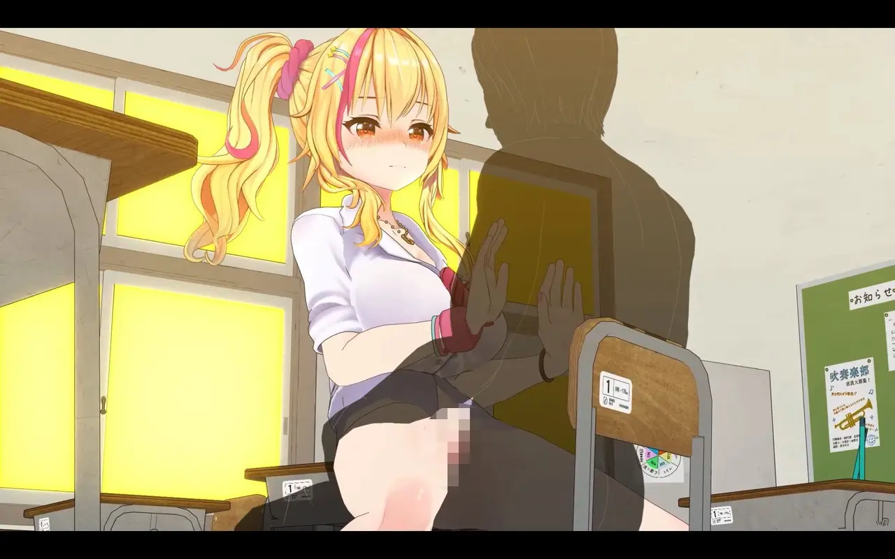 【本格3Dエロアニメ】ウブギャルJK-the animation- ほんとはウブでえっちで貴方のことが大好きなギャルと放課後あまあまなれそめえっち【園原あいり】 サンプル画像 5枚目